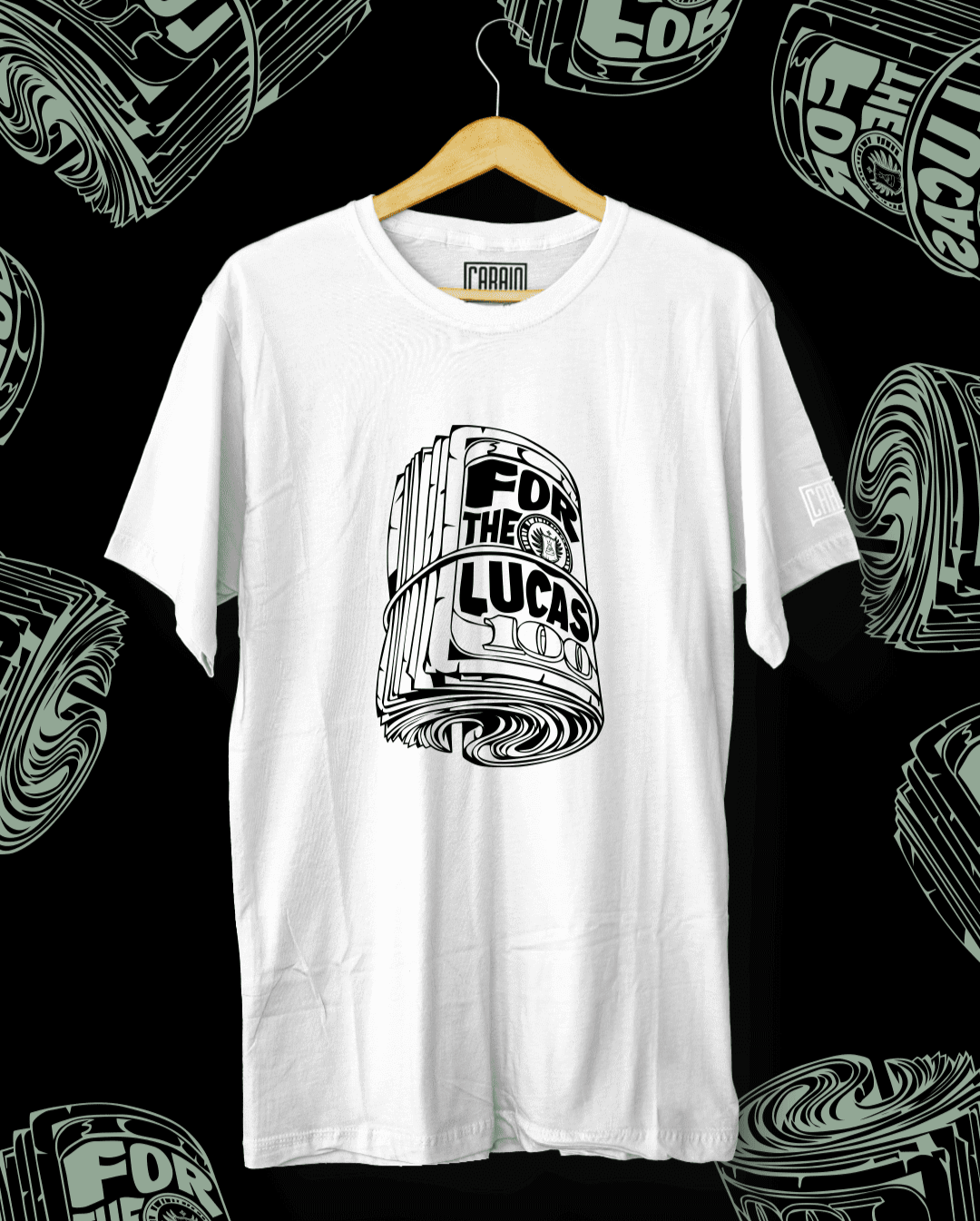 For The Lucas [Negro] Camiseta